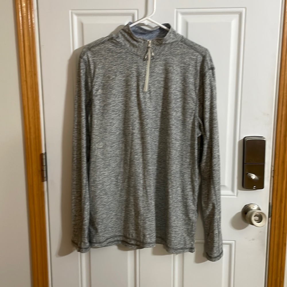 Mens quarter zip tallwoods L jacket